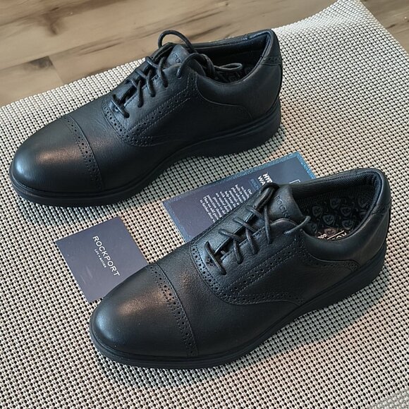 Rockport Total Motion Links Golf Shoe CJ0115 7.5 Wide-Black main image 8